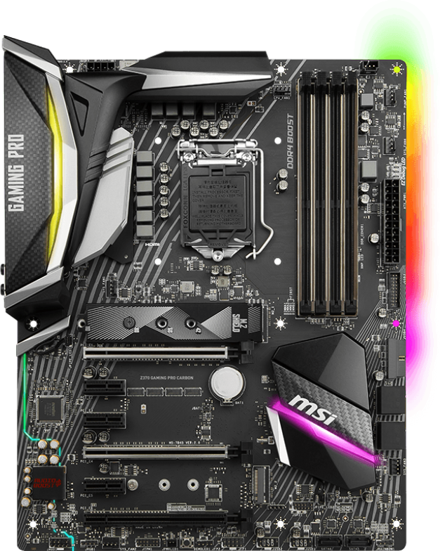 MSI Z370 Gaming Pro Carbon - Motherboard Specifications On 